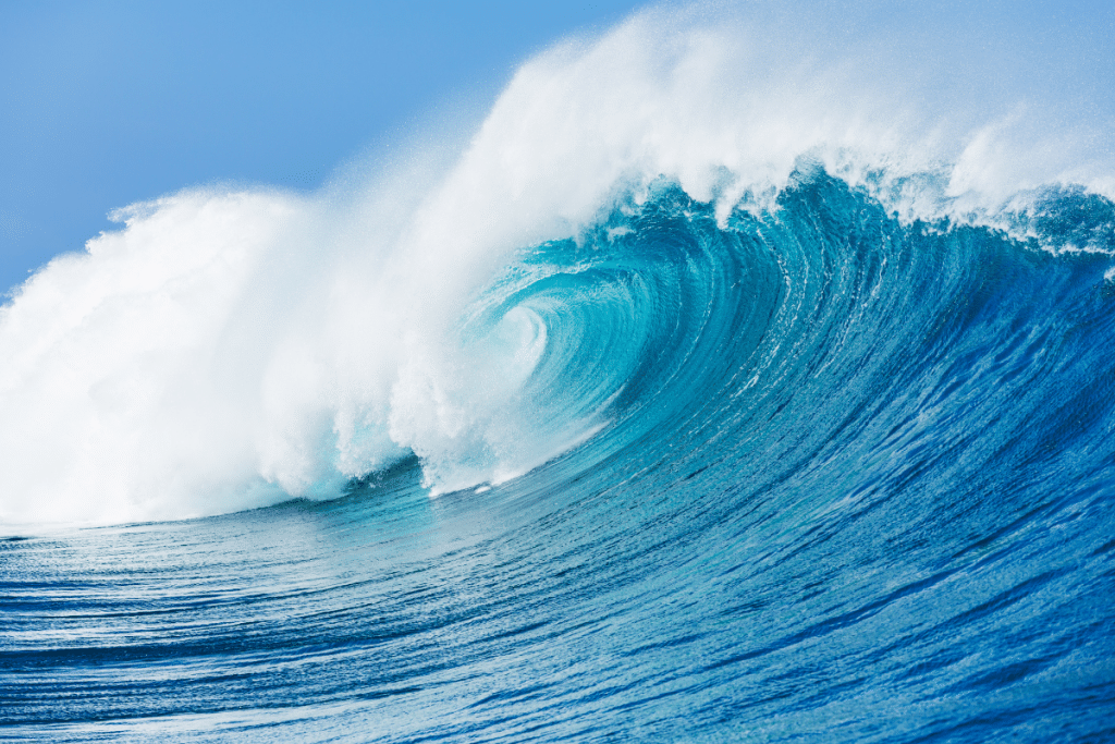 Ocean waves image