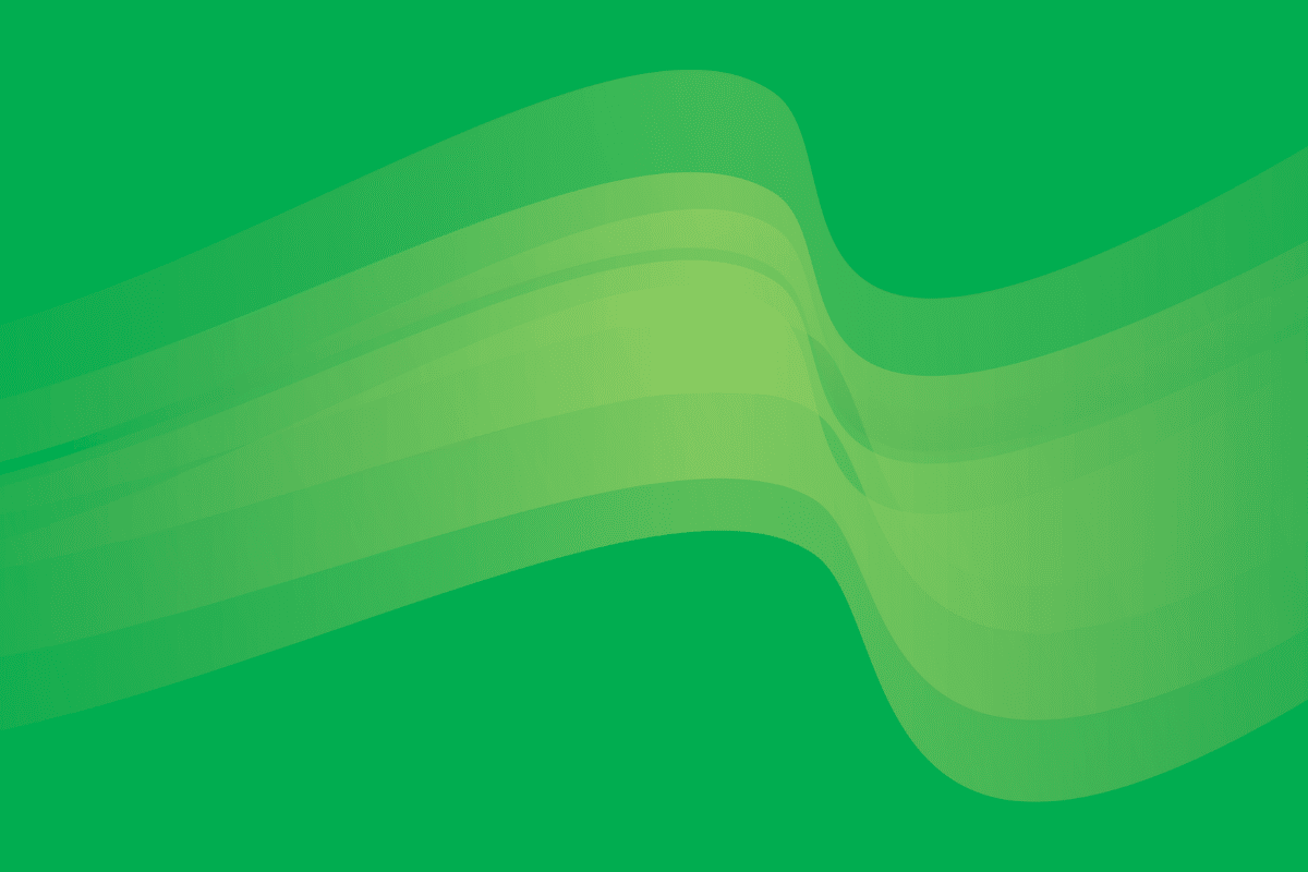 Green header image